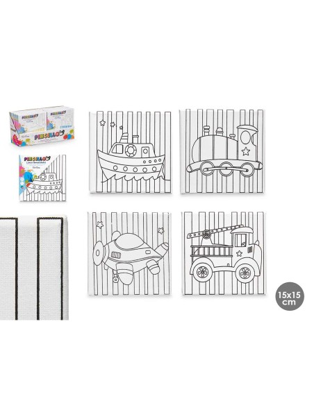 Toile Pincello 29100257 Bois Tissu 12 Unités