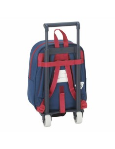 Cartable à roulettes 805 Levante U.D. 611820280 Bleu Rouge Grenat 2