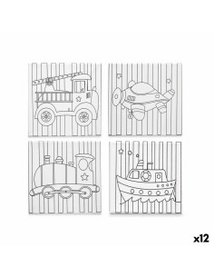 Toile Pincello 29100259 Bois Tissu 12 Unités
