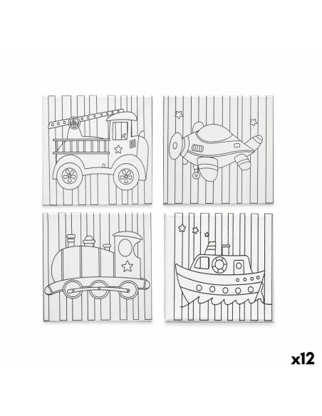 Toile Pincello 29100259 Bois Tissu 12 Unités