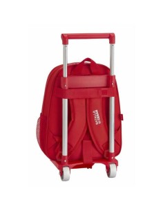 Cartable à roulettes 705 Real Sporting de Gijón Rouge 2