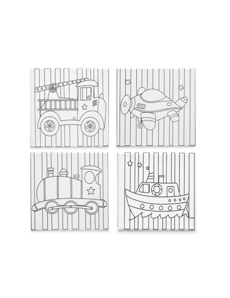 Toile Pincello 29100259 Bois Tissu 12 Unités