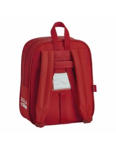 Sac à dos enfant Real Sporting de Gijón Rouge 2