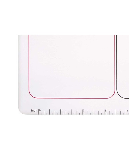 Aimants Pincello 424 Blanc 33,5 x 48 x 0,5 cm Frigo A3 (12 Unités)