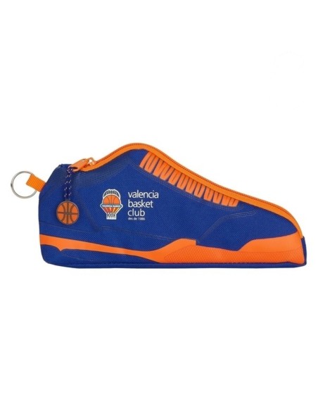 Fourre-tout Valencia Basket M584 Bleu Orange (24 x 10 x 2 cm)