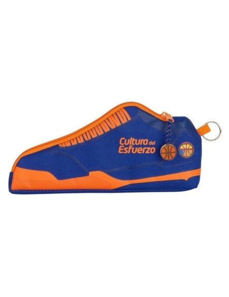 Fourre-tout Valencia Basket M584 Bleu Orange (24 x 10 x 2 cm)