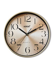 Horloge Murale Versa Plastique 3,5 x 28,5 x 29,5 cm