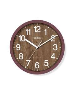 Horloge Murale Versa Plastique 4,8 x 31 x 31 cm