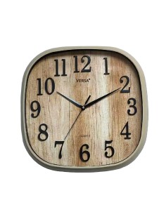 Horloge Murale Versa Plastique 4,5 x 30 x 30 cm