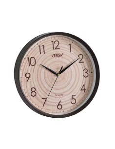 Horloge Murale Versa Plastique 5 x 30,6 x 30,6 cm