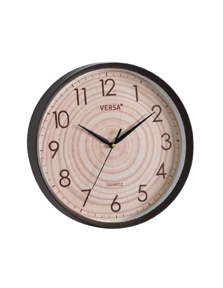 Horloge Murale Versa Plastique 5 x 30,6 x 30,6 cm