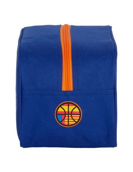 Range-Chaussures de Voyage Valencia Basket Bleu Orange (29 x 15 x 14 cm)
