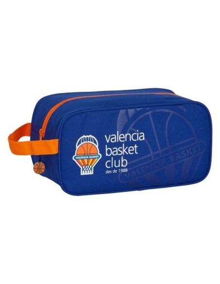 Range-Chaussures de Voyage Valencia Basket Bleu Orange (29 x 15 x 14 cm)