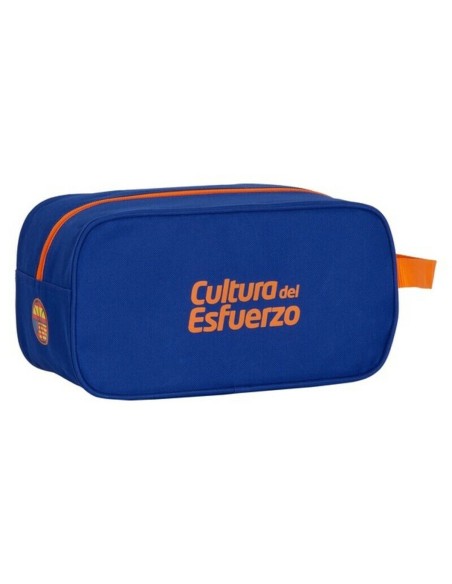Range-Chaussures de Voyage Valencia Basket Bleu Orange (29 x 15 x 14 cm)