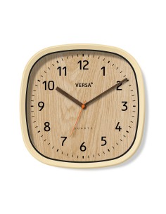 Horloge Murale Versa Plastique 4,8 x 31 x 31 cm