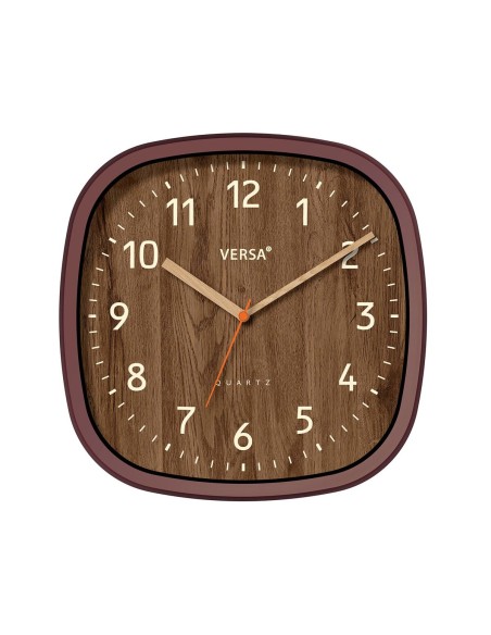 Horloge Murale Versa Plastique 4,8 x 31 x 31 cm