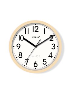Horloge Murale Versa Plastique 4,8 x 31 x 31 cm