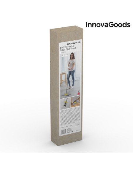Balai Serpillère Auto-essorant en Microfibre Type X. Twop InnovaGoods