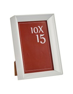 Cadre photo WPC0235MG-1-WH Blanc verre Plastique (6 Unités) 2