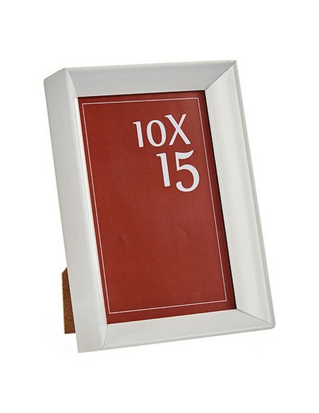 Cadre photo WPC0235MG-1-WH Blanc verre Plastique (6 Unités)
