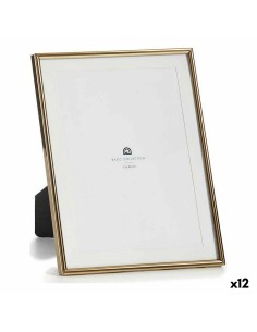 Cadre photo MS61001-MAT GOLD Doré Verre Acier (12 Unités)