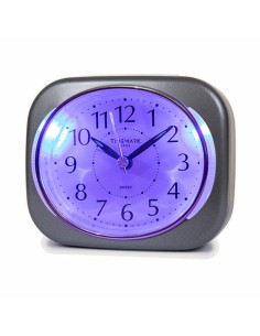 Réveil Analogique Timemark 10 x 8,5 x 4 cm Gris Plastique