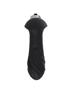 Plug Anal S Pleasures Swirl Noir Noir/Argenté 2