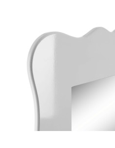 Miroir mural Versa CAGLIARI Blanc Fusion 2 x 80 x 60 cm 2