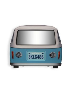 Miroir mural Versa Bleu Fourgonnette 9 x 51 x 61 cm