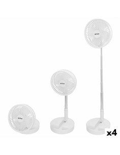 Ventilateur Portable Pliable Aktive Rechargeable (4 Unités)