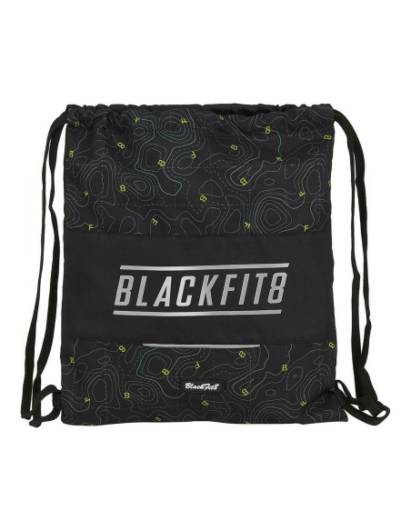 Sac à dos serré par des ficelles Topography BlackFit8 M196A Noir Vert