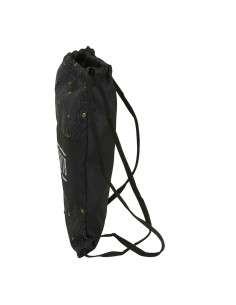 Sac à dos serré par des ficelles Topography BlackFit8 M196A Noir Vert 2