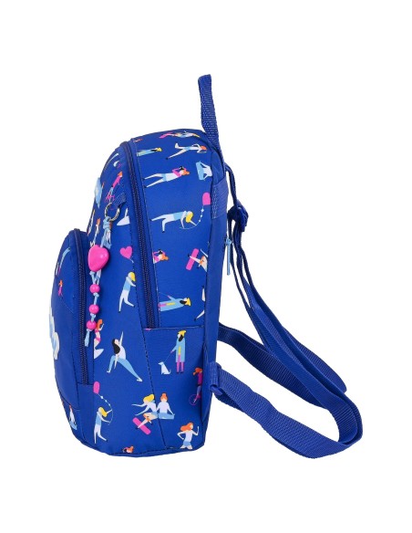 Sac à dos Casual BlackFit8 Go Girls Bleu (25 x 30 x 13 cm)