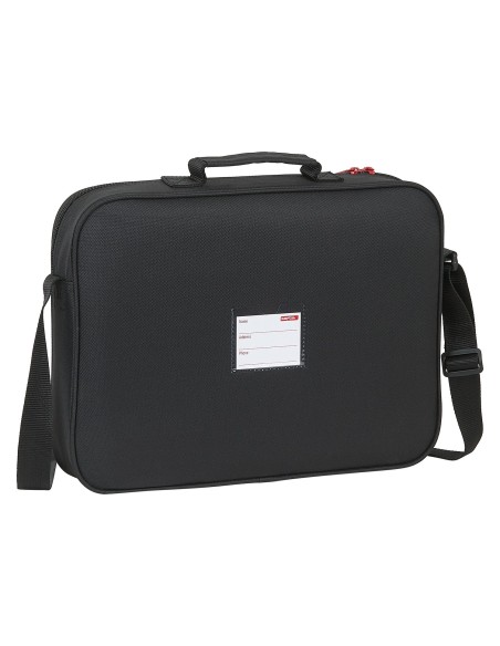 Cartable d'école Atlético Madrid Noir (38 x 28 x 6 cm)