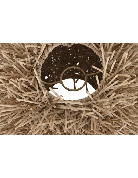 Écran de lampe Home ESPRIT Naturel Bambou 66 x 66 x 52 cm