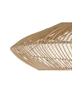 Écran de lampe Home ESPRIT Naturel Bambou 80 x 80 x 40 cm 2