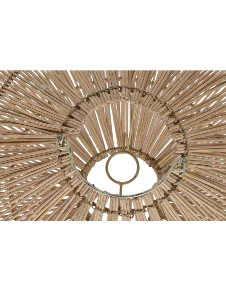 Écran de lampe Home ESPRIT Naturel Bambou 80 x 80 x 40 cm