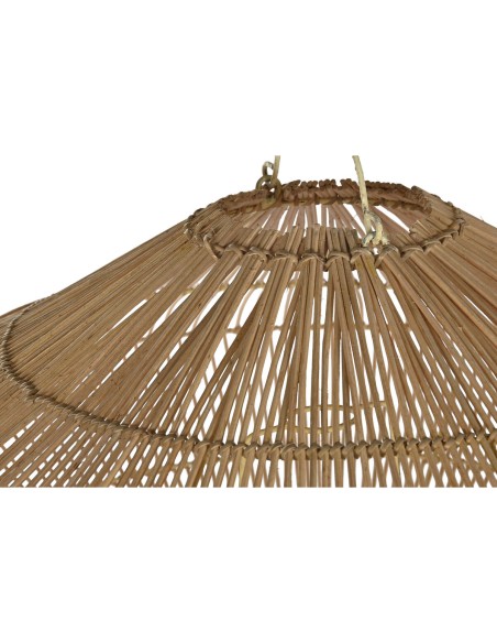 Écran de lampe Home ESPRIT Naturel Bambou 80 x 80 x 40 cm