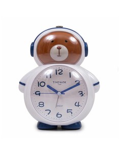 Réveil Analogique Timemark Ours Astronaute Multicouleur Plastique
