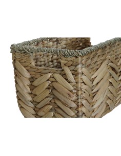 Set de basket Home ESPRIT Naturel Herbier marin Fibre naturelle Boho (3 Pièces) 2