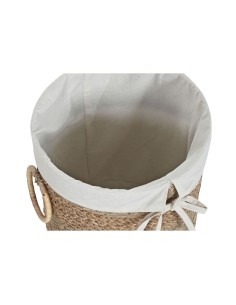 Set de basket Home ESPRIT Crème Naturel Herbier marin Tropical (2 Pièces) 2