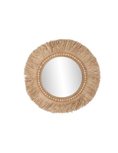 Miroir mural Home ESPRIT Naturel Tropical 80 x 4 x 80 cm