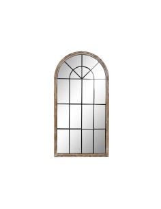 Miroir mural Home ESPRIT Blanc Marron Noir Fenêtre 86 x 3,5 x 168 cm
