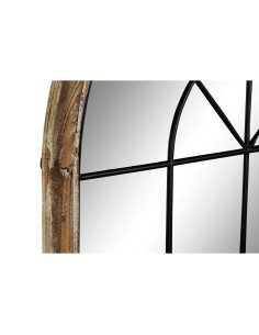 Miroir mural Home ESPRIT Blanc Marron Noir Fenêtre 86 x 3,5 x 168 cm 2
