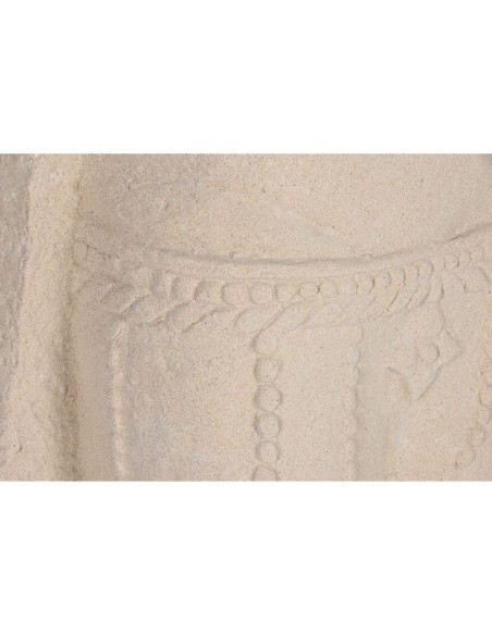 Figurine Décorative Home ESPRIT Blanc Noir Buda 40 x 27 x 148 cm