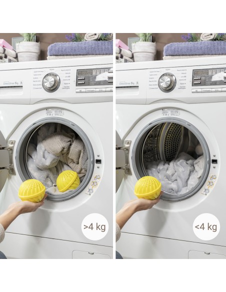 Boules de Lavage pour le Linge sans Détergent Delieco InnovaGoods Pack de 2 unités
