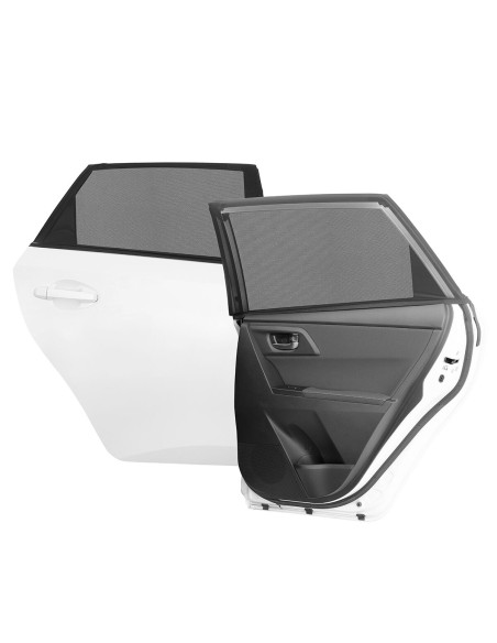 Parasol de Voiture en Maille UVlock InnovaGoods Pack de 2 unités