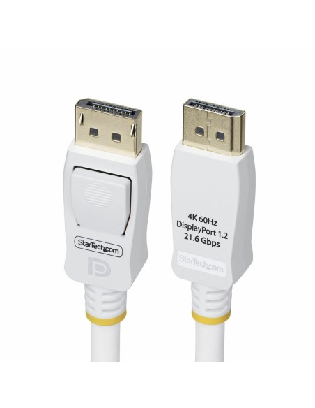 Câble USB Startech DP12-CABLE6FTW Blanc 1,8 m