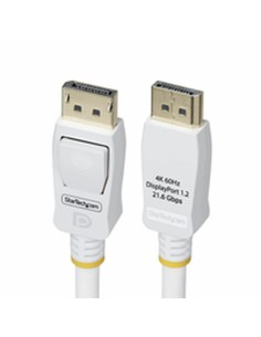Câble USB Startech DP12-CABLE6FTW Blanc 1,8 m 2