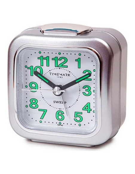 Réveil Analogique Timemark Argenté